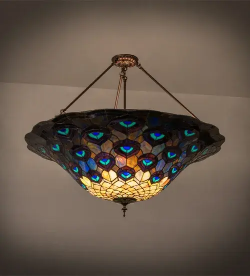 The Peacock Feather by Meyda Lighting - Image 1