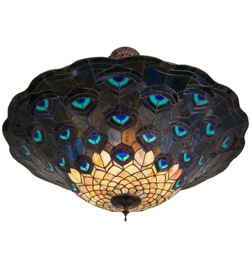 The Peacock Feather by Meyda Lighting - Image 5