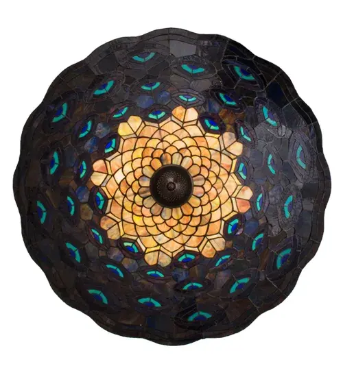 The Peacock Feather by Meyda Lighting - Image 6