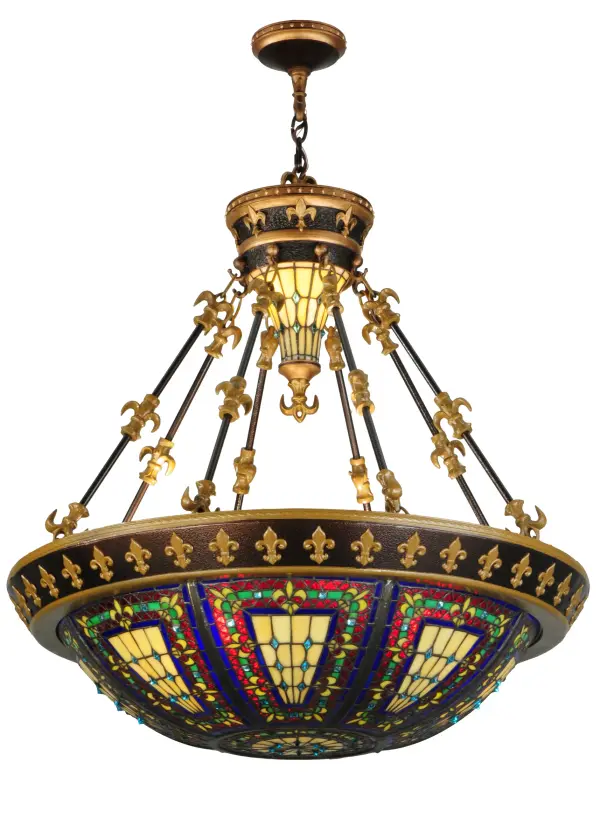Every Meyda Tiffany item is a unique handcrafted work of art. Natural variations in the wide array of materials that we use to create each Meyda product make every item a masterpiece of its own. Photographs are a general representation of the product. Colors and designs will vary.