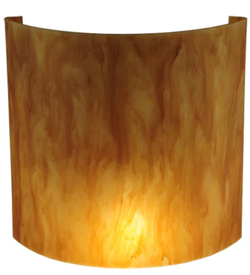 10.75"W X 10.5"H X 4"D Lens Earth Marble Acrylic Shade