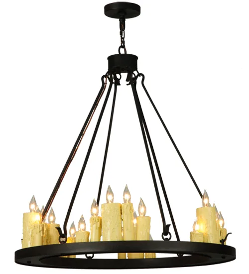 36"W Deina 24 LT Chandelier