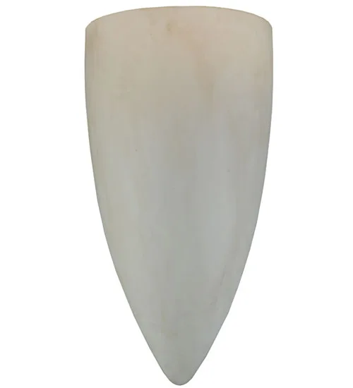 12.5"W X 24"H X 7.5"D Lens White Acrylic Shade