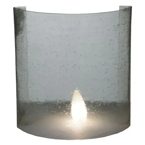 9.5"W X 10"H X 3.5"D Lens Seedy Acrylic Shade