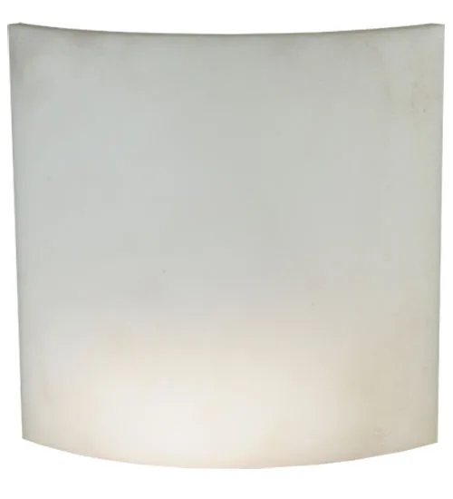 12"W X 12"H X 3"D Lens White Acrylic Shade