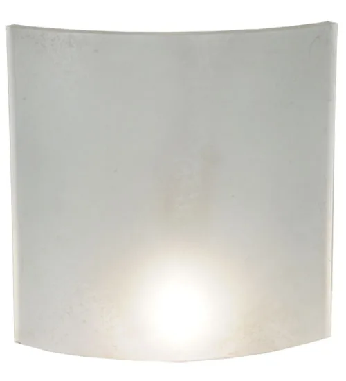 12"W X 12"H X 3"D Lens Clear Frosted Acrylic Shade