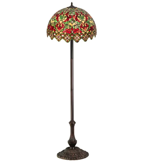 61.5" High Baroque Floor Lamp