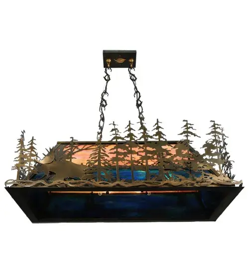 The Moose Through the Trees by Meyda Lighting - Image 6