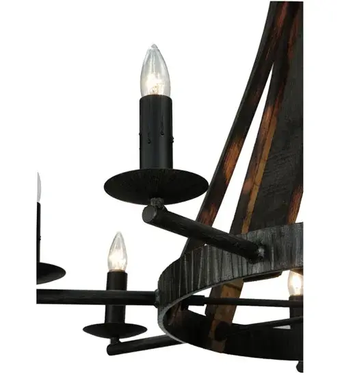 The Barrel Stave by Meyda Lighting - Image 8