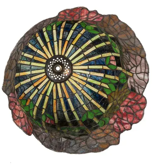 The Tiffany Flowering Lotus by Meyda Lighting - Image 5