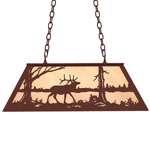 The Meyda Tiffany - Elk At Lake by Meyda Lighting - Image 5