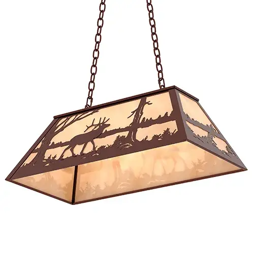 The Meyda Tiffany - Elk At Lake by Meyda Lighting - Image 6