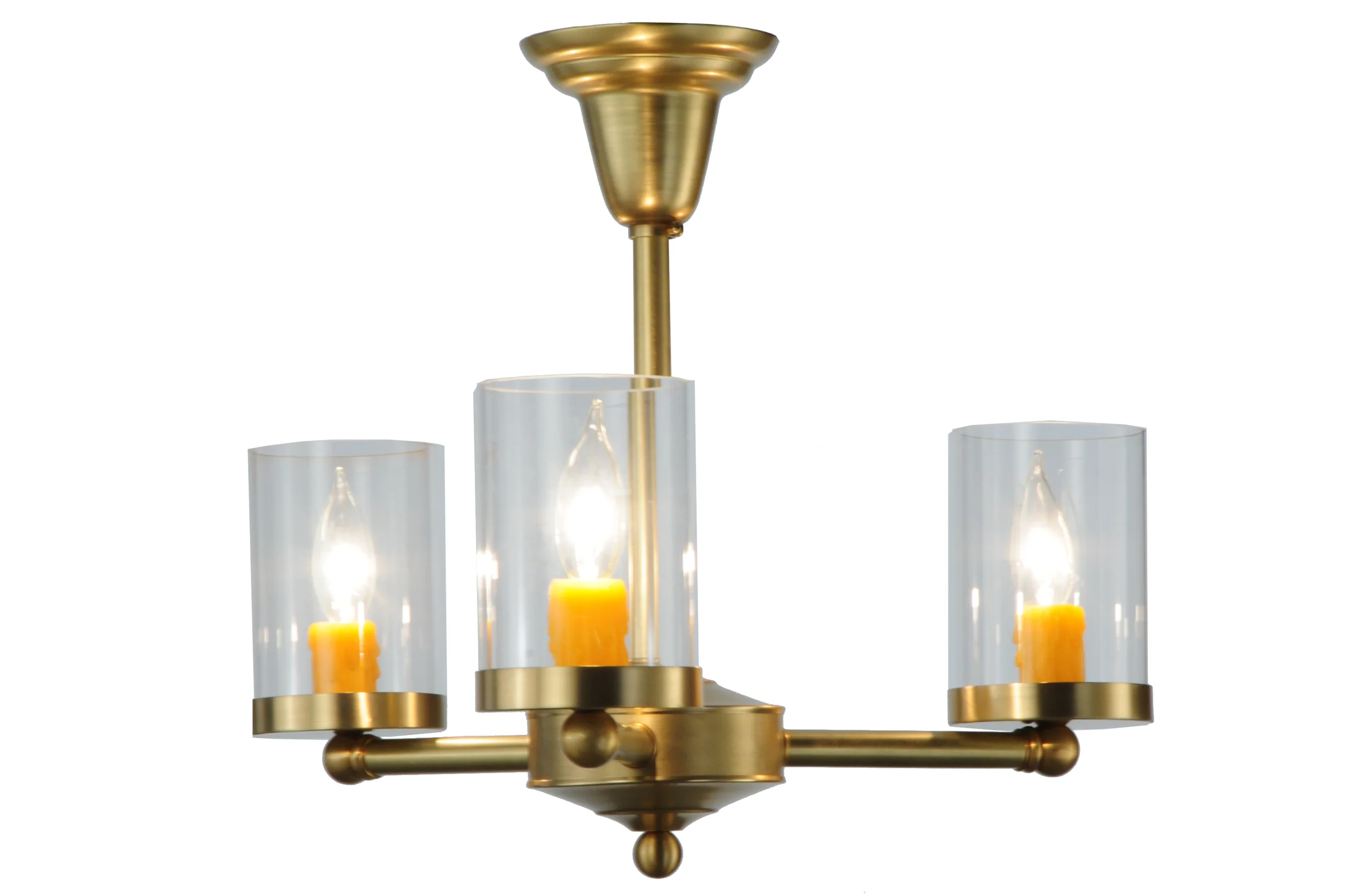 20" Wide Bakersfield 3 Light Chandelier