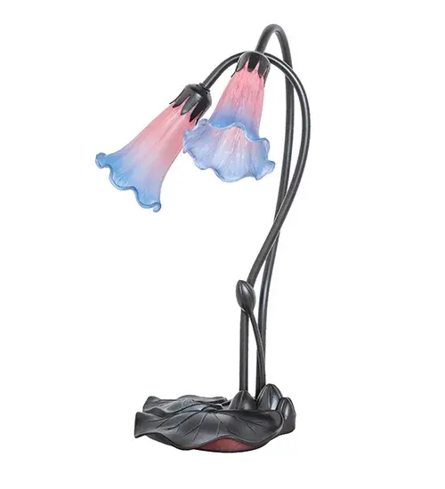 The Pink/Blue Pond Lily by Meyda Lighting - Image 3