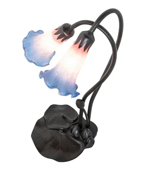 The Pink/Blue Pond Lily by Meyda Lighting - Image 4