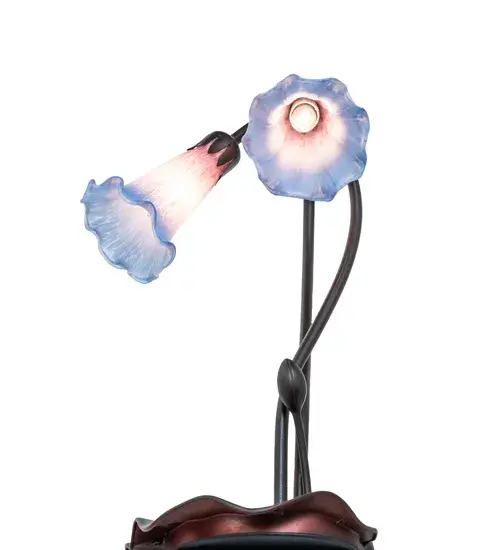The Pink/Blue Pond Lily by Meyda Lighting - Image 6