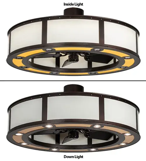 The Smythe Craftsman by Meyda Lighting - Image 4