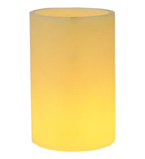 4"W Cylindre Ivory Poly Resin Shade