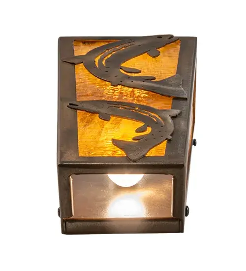 The Leaping Trout by Meyda Lighting - Image 8