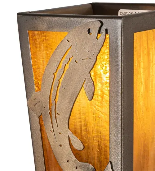 The Leaping Trout by Meyda Lighting - Image 9