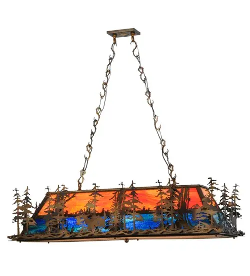 The Deer through the Trees by Meyda Lighting - Image 11