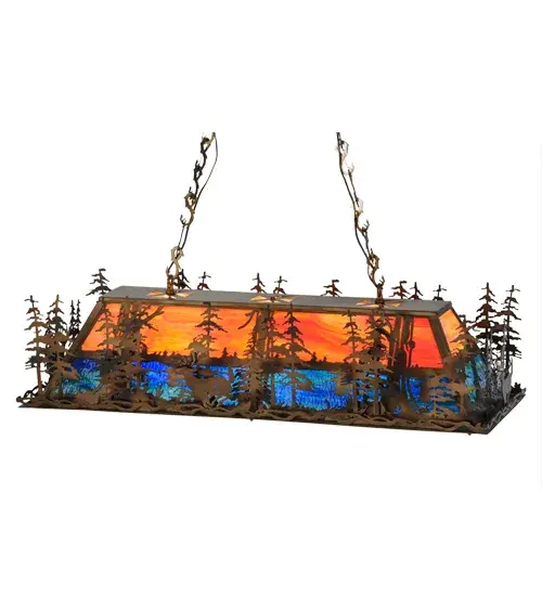 The Deer through the Trees by Meyda Lighting - Image 4