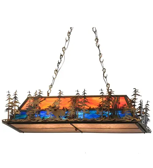 The Deer through the Trees by Meyda Lighting - Image 6