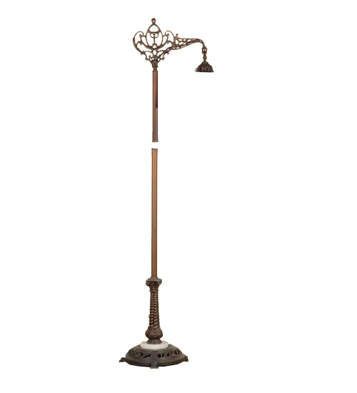 60" High Lionfoot Bridge Arm Floor Base