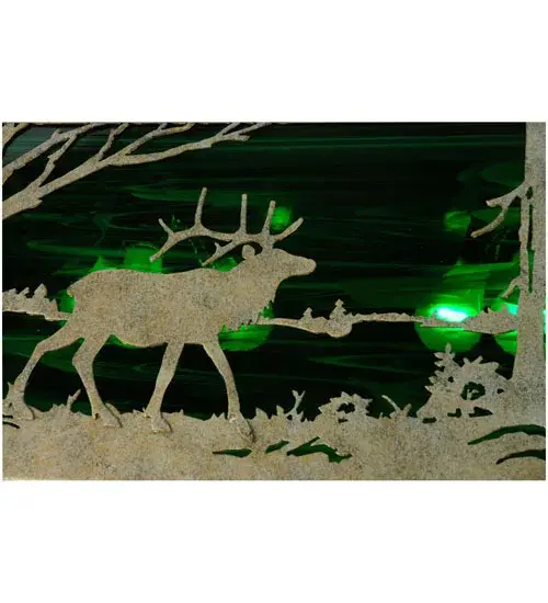 The Elk at Lake by Meyda Lighting - Image 7