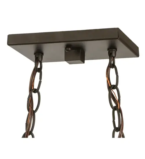 21" Long Scallop Diamond Mission Oblong Pendant - Image 9