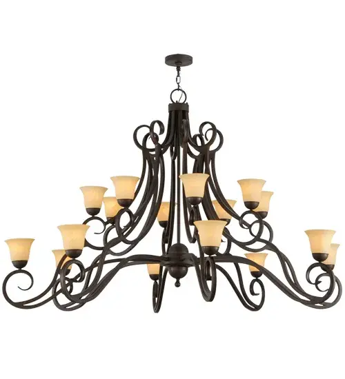 72" Wide Angelo 16 Light Chandelier - Image 2