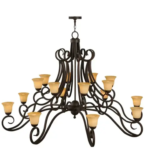 72" Wide Angelo 16 Light Chandelier - Image 4
