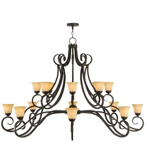 72" Wide Angelo 16 Light Chandelier - Image 5