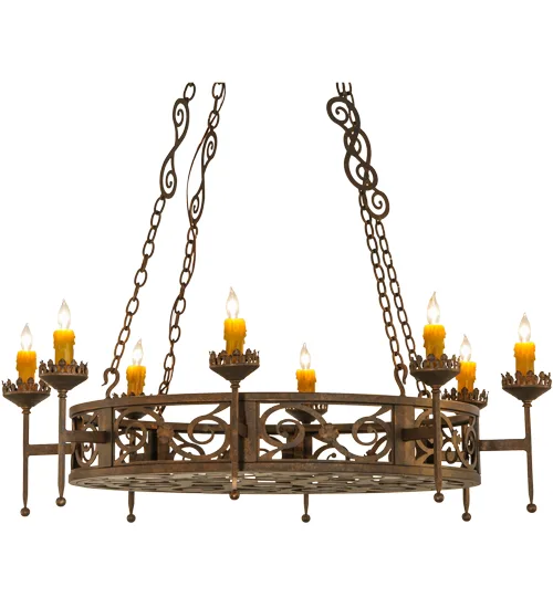 48"W Majella 8 LT Chandelier