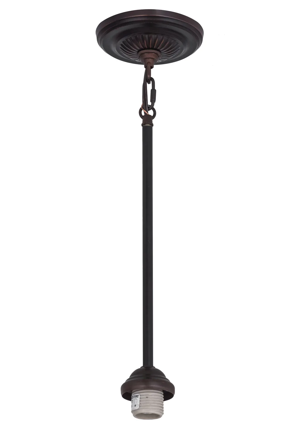 Alpine One Light Pendant Hardware in Mahogany Bronze