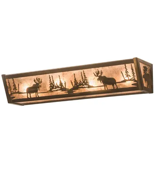 The Meyda Tiffany - Moose At Lake by Meyda Lighting - Image 2