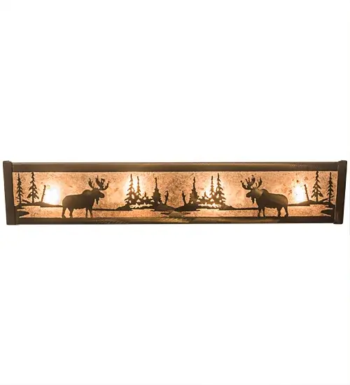 The Meyda Tiffany - Moose At Lake by Meyda Lighting - Image 5