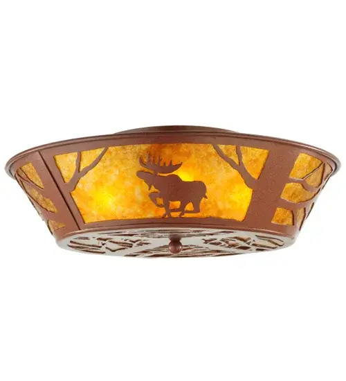 The Northwoods Moose on the Loose by Meyda Lighting - Image 2
