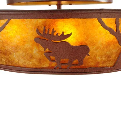 The Northwoods Moose on the Loose by Meyda Lighting - Image 9
