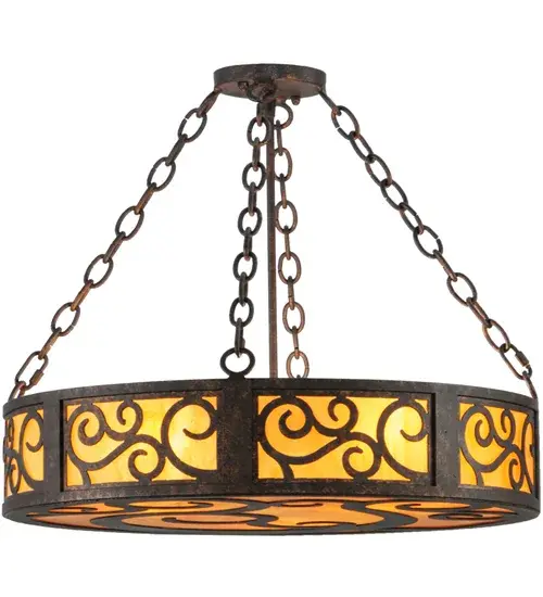 24"W Dean Inverted Pendant - Image 2