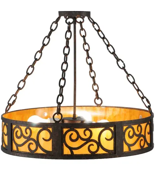 24"W Dean Inverted Pendant - Image 5