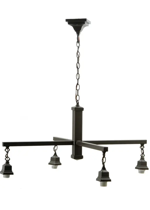 Every Meyda Tiffany item is a unique handcrafted work of art. Natural variations in the wide array of materials that we use to create each Meyda product make every item a masterpiece of its own. Photographs are a general representation of the product. Colors and designs will vary. Collection: Tall Pines Finish: Timeless Bronze Glass: Silver Mica Width: 44.00" Height: 48.00" Length: 44.00" Weight: 13.50 lb Number of Bulbs: 8 Bulb Type: A19 Bulb Base: Medium Material: Steel Country of Origin: USA Safety Listing: Damp Safety Rating: Damp