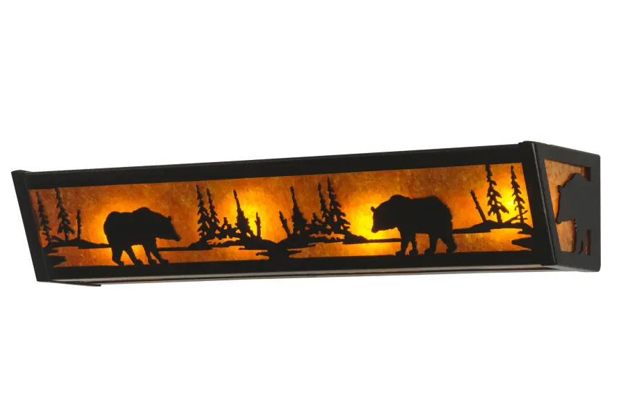 The Meyda Tiffany - Bear At Lake by Meyda Lighting - Image 1