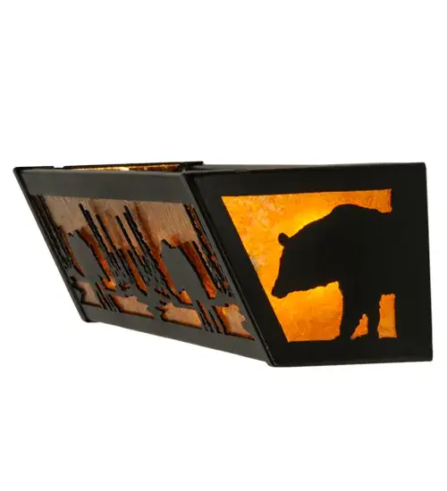 The Meyda Tiffany - Bear At Lake by Meyda Lighting - Image 8