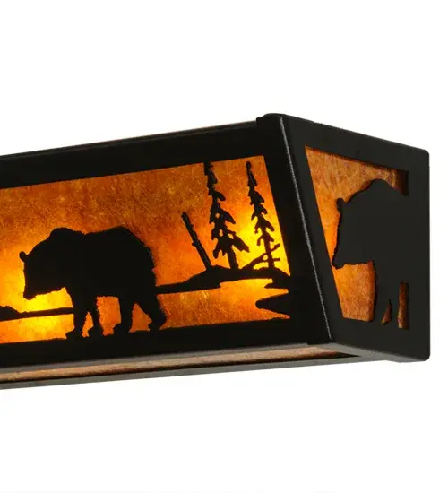 The Meyda Tiffany - Bear At Lake by Meyda Lighting - Image 9