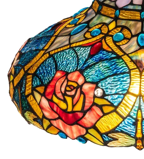The Dragonfly Rose by Meyda Lighting - Image 4