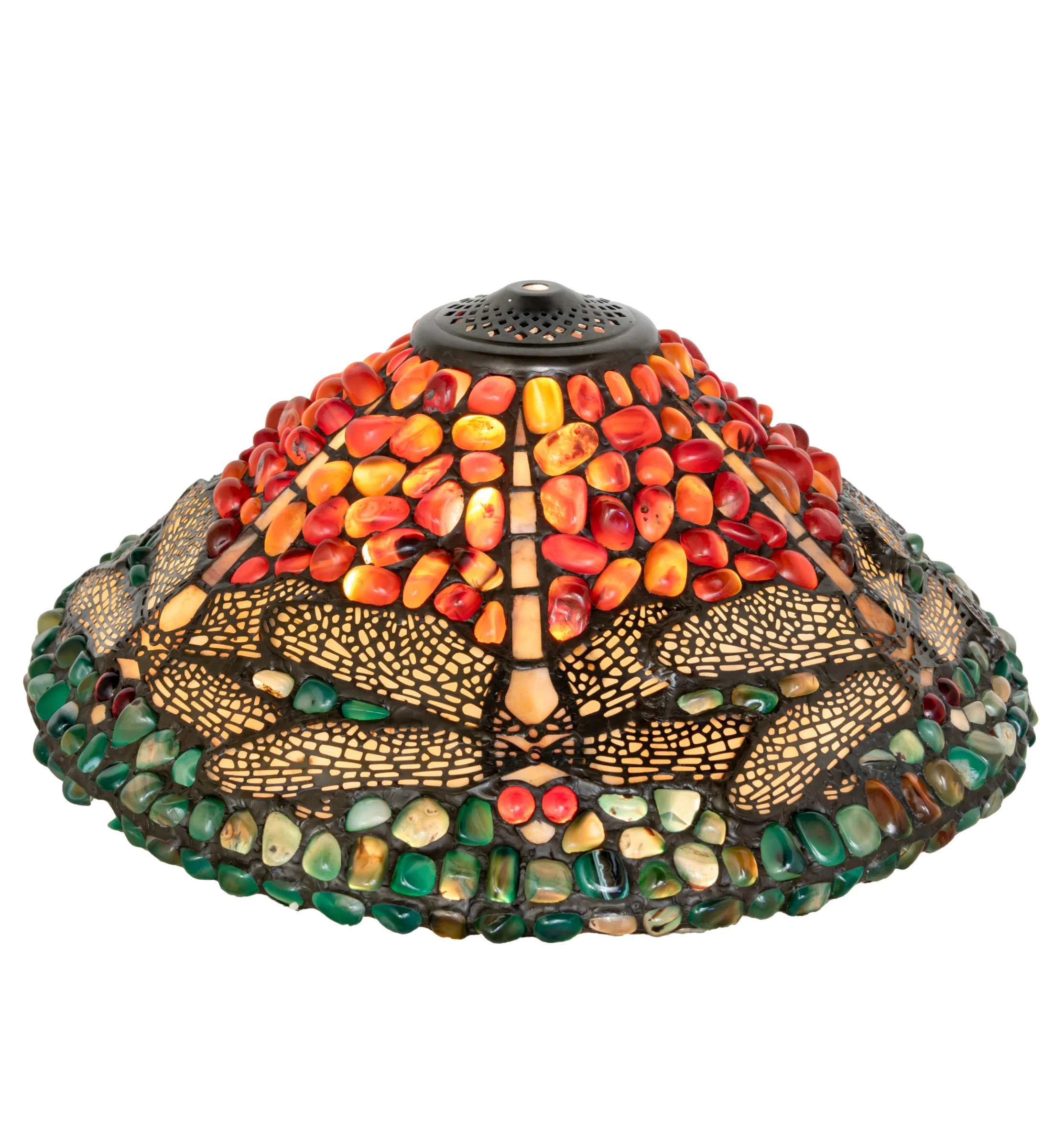 16" Wide Agata Dragonfly Shade