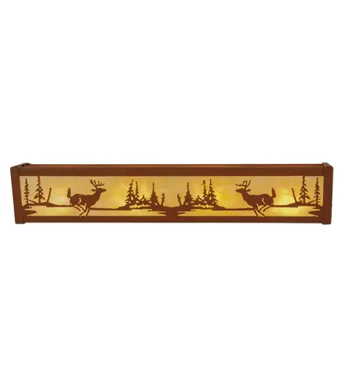 The Meyda Tiffany - Deer At Lake by Meyda Lighting - Image 5