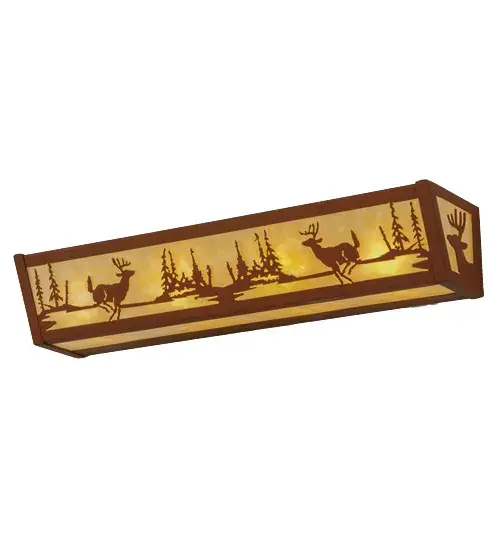 The Meyda Tiffany - Deer At Lake by Meyda Lighting - Image 6