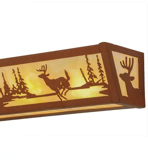 The Meyda Tiffany - Deer At Lake by Meyda Lighting - Image 9
